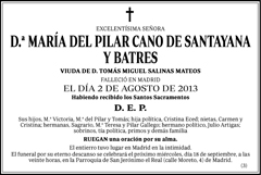 María del Pilar Cano de Santayana